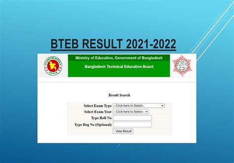 Bteb Results BD .